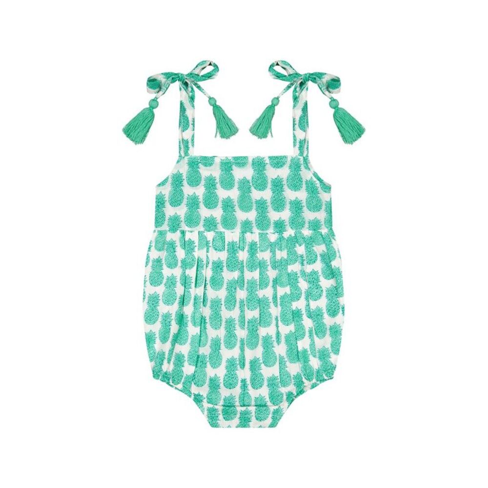 Mer St. Barth Zoe Romper, Blue